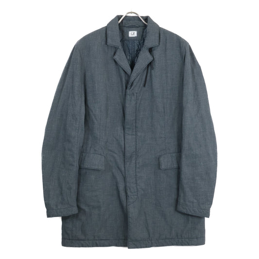 C.P.COMPANY Gray Padded Flannel Coat