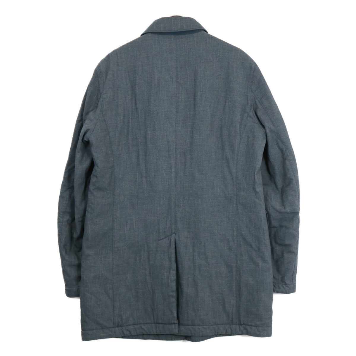 C.P.COMPANY Gray Padded Flannel Coat
