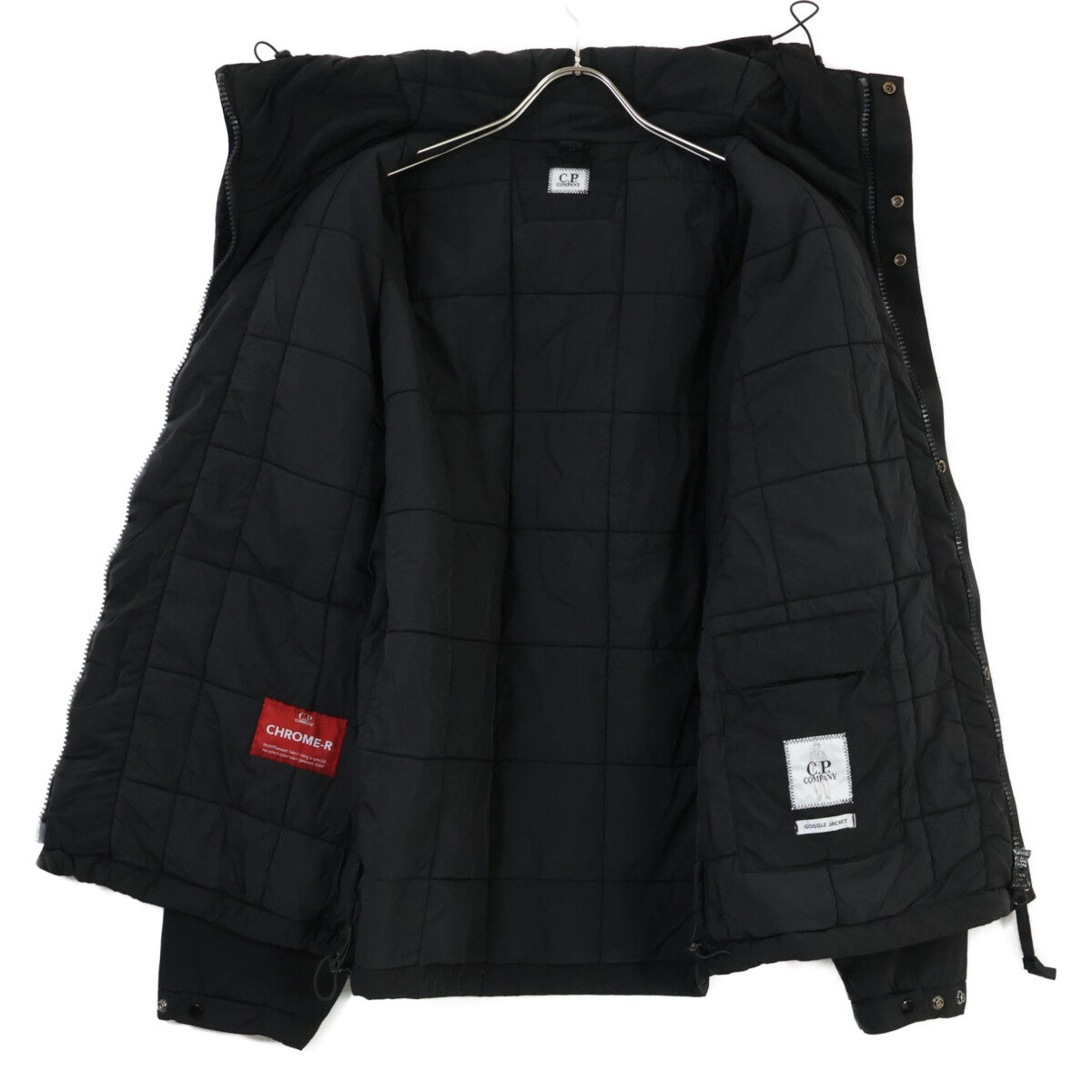 C.P.COMPANY Chrome-R Goggle Jacket Black