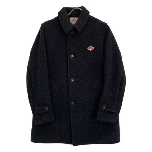 DANTON Gray Wool Mossa Single Coat Size 38