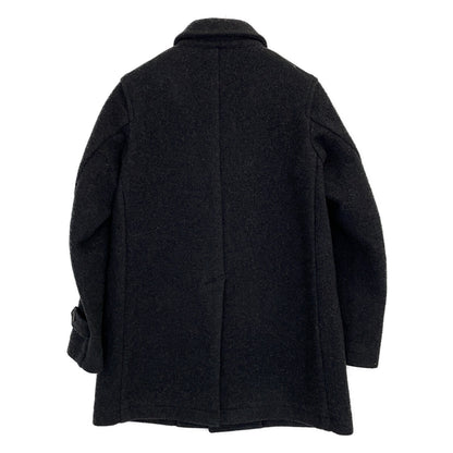 DANTON Gray Wool Mossa Single Coat Size 38