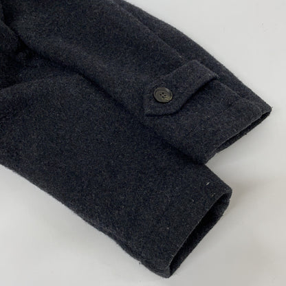 DANTON Gray Wool Mossa Single Coat Size 38
