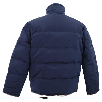 HERMES Sellier Button Down Jacket Navy Size 50