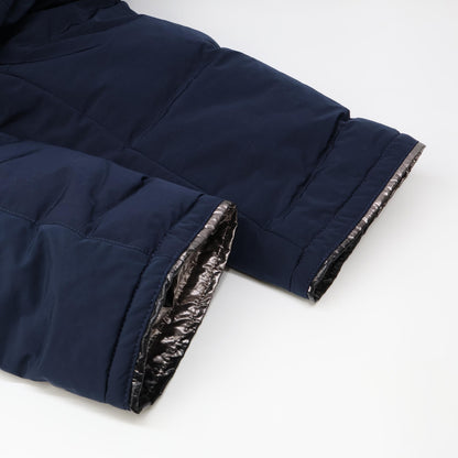 HERMES Sellier Button Down Jacket Navy Size 50