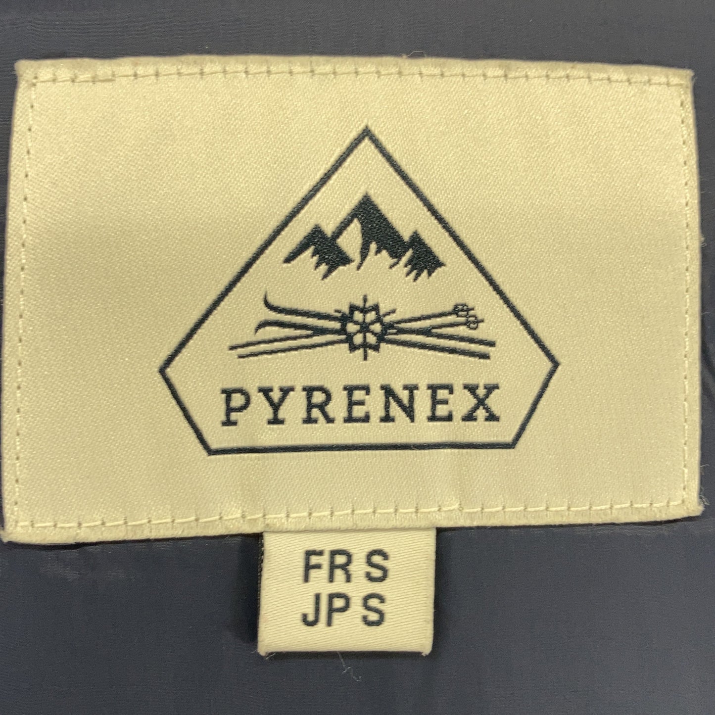 PYRENEX HMK009 Navy Annecy Fur Down Jacket Size S