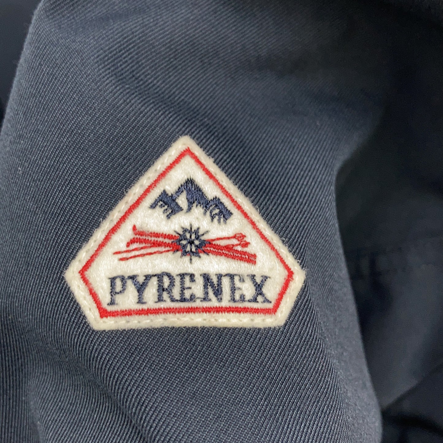 PYRENEX HMK009 Navy Annecy Fur Down Jacket Size S