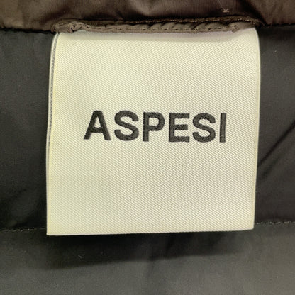 ASPESI W2I 1I58 V006 Brown x Black Down Vest