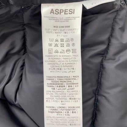 ASPESI W2I 1I58 V006 Brown x Black Down Vest