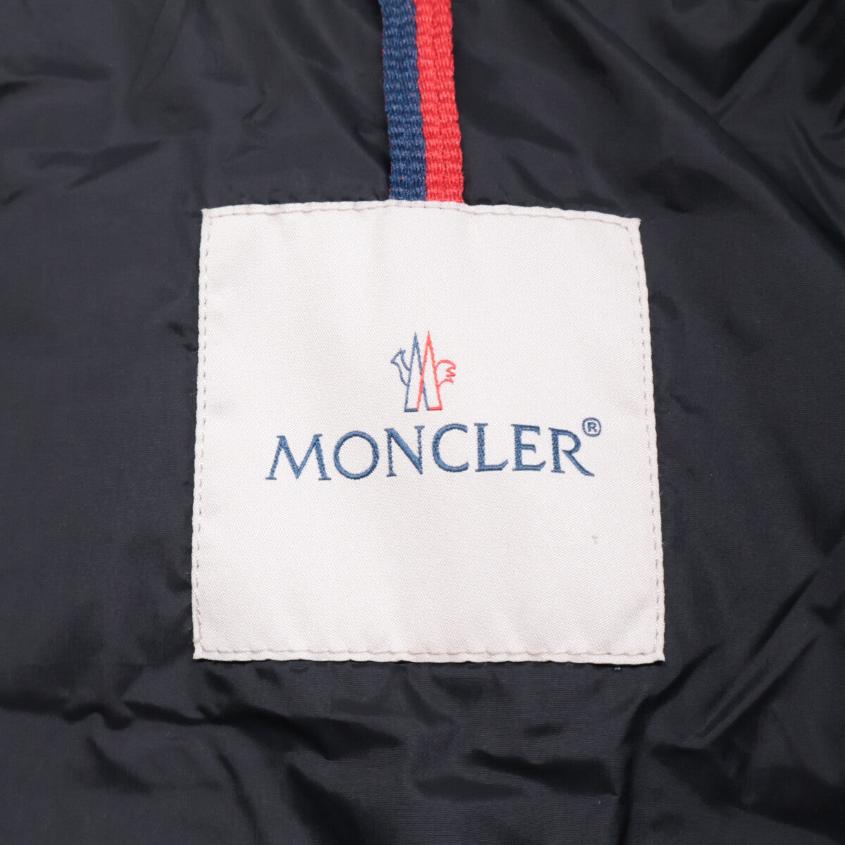 MONCLER MONTGENEVRE Wool Hooded Down Jacket Gray Size 1
