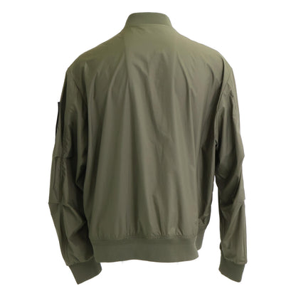 MONCLER BHARANI Bomber Jacket Khaki Green Size 4