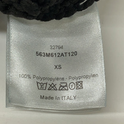 Dior HOMME Black Openwork Knit Sweater Size XS