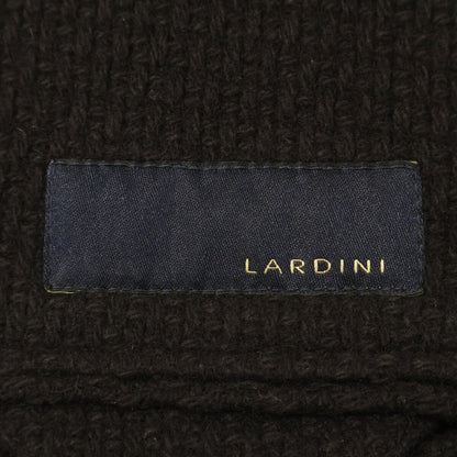 LARDINI JJ23177AQ Navy Wool Chester Coat Size 46