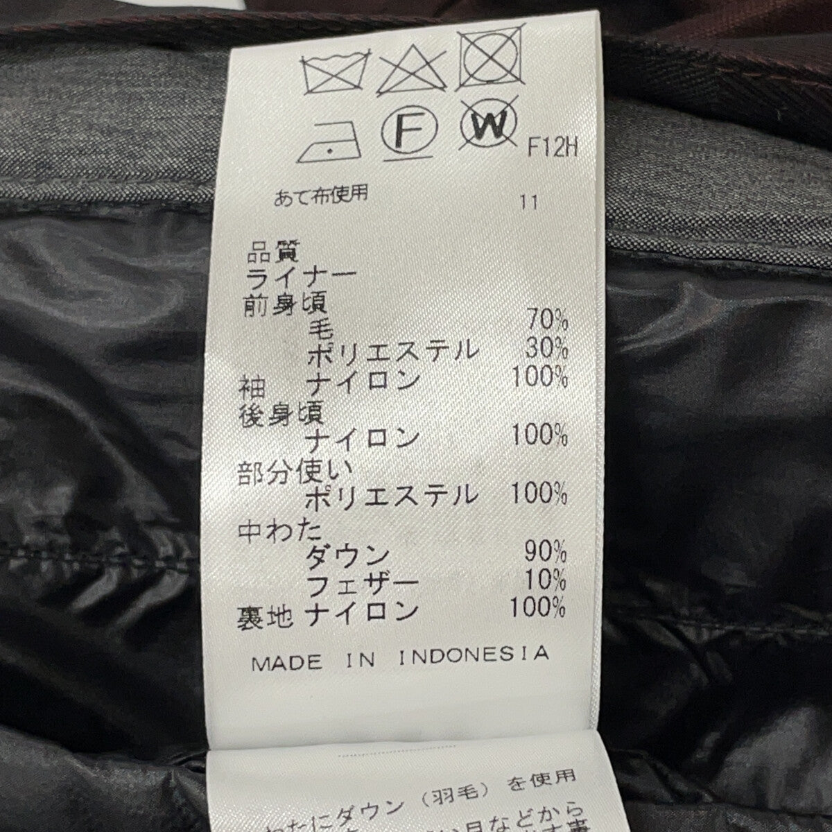 DAKS 3-Way Hooded Jacket w/ Full Down Liner Size M