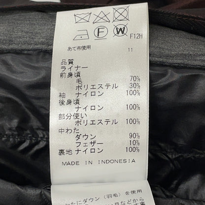 DAKS 3-Way Hooded Jacket w/ Full Down Liner Size M