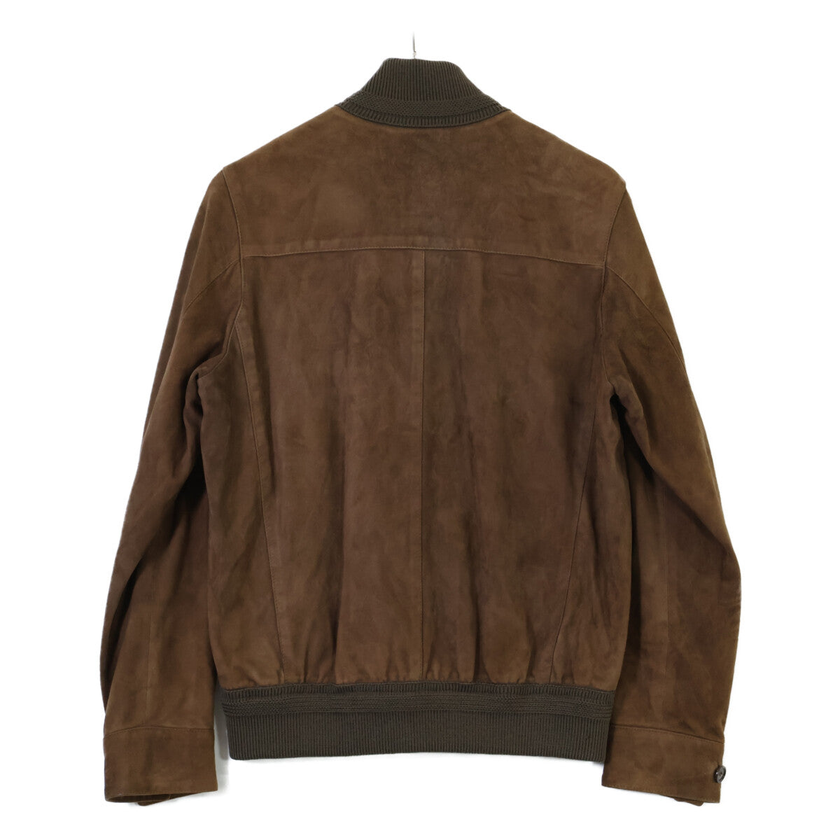 Cinquanta Brown Goat Suede Driving Jacket Size 44
