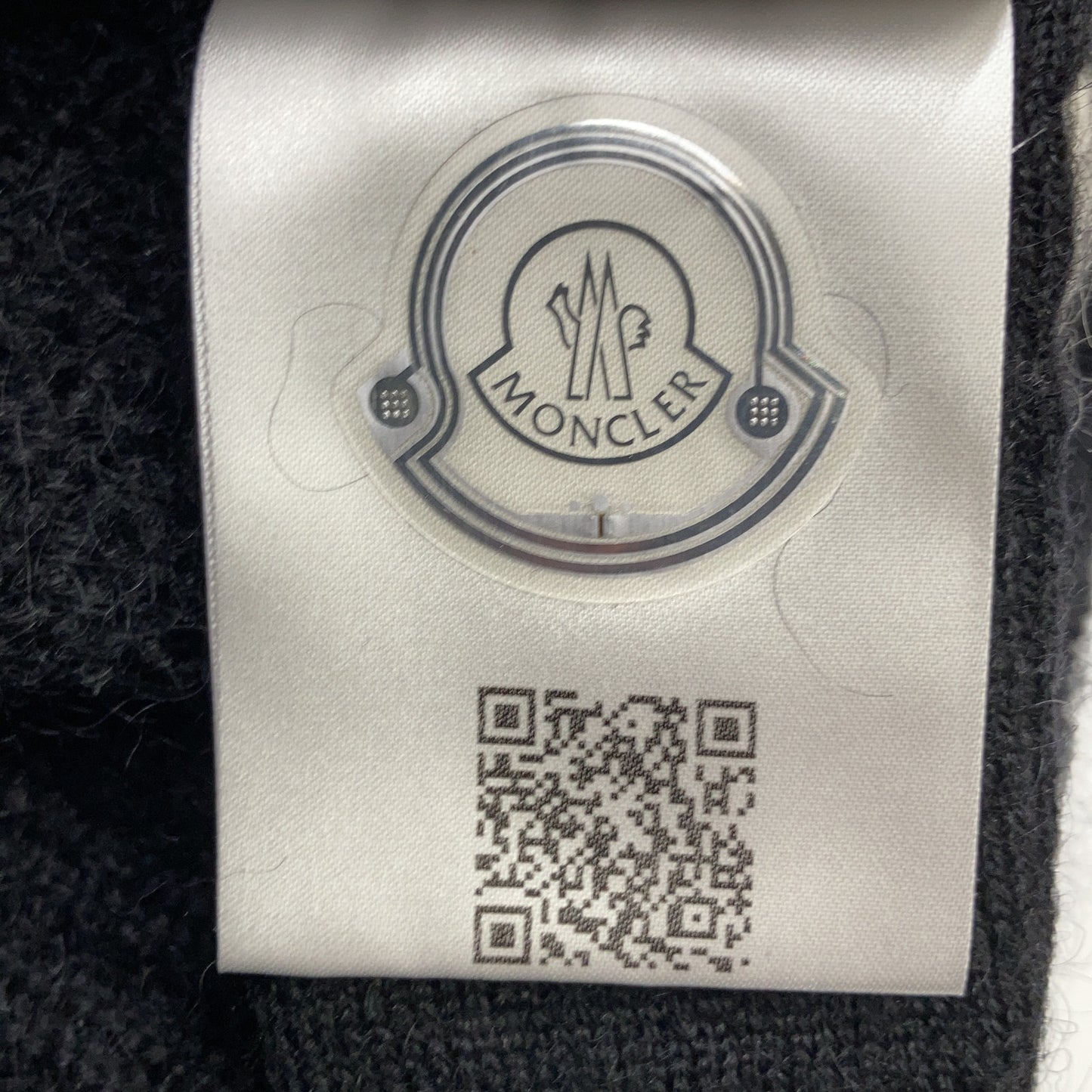 MONCLER Patterned Mohair Blend Crewneck Sweater Size L