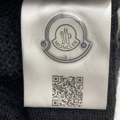 MONCLER Patterned Mohair Blend Crewneck Sweater Size L