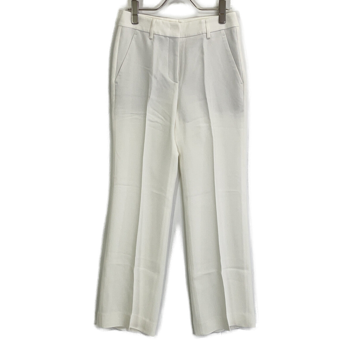 INCOTEX SLOWEAR White Rayon Center Press Pants Size 38