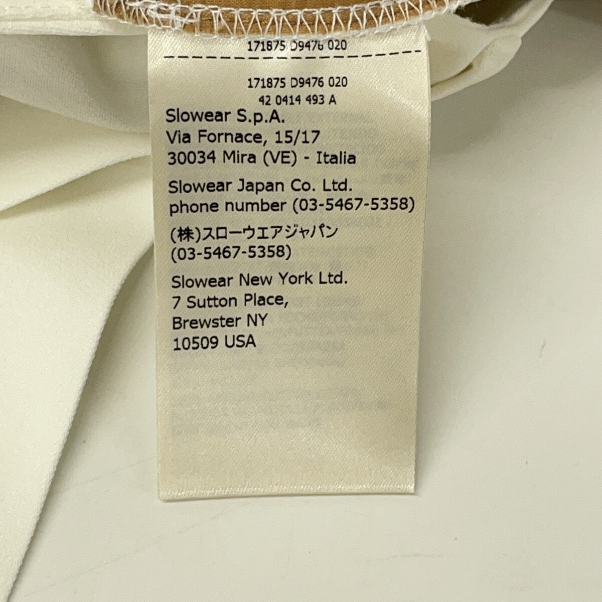 INCOTEX SLOWEAR White Rayon Center Press Pants Size 38