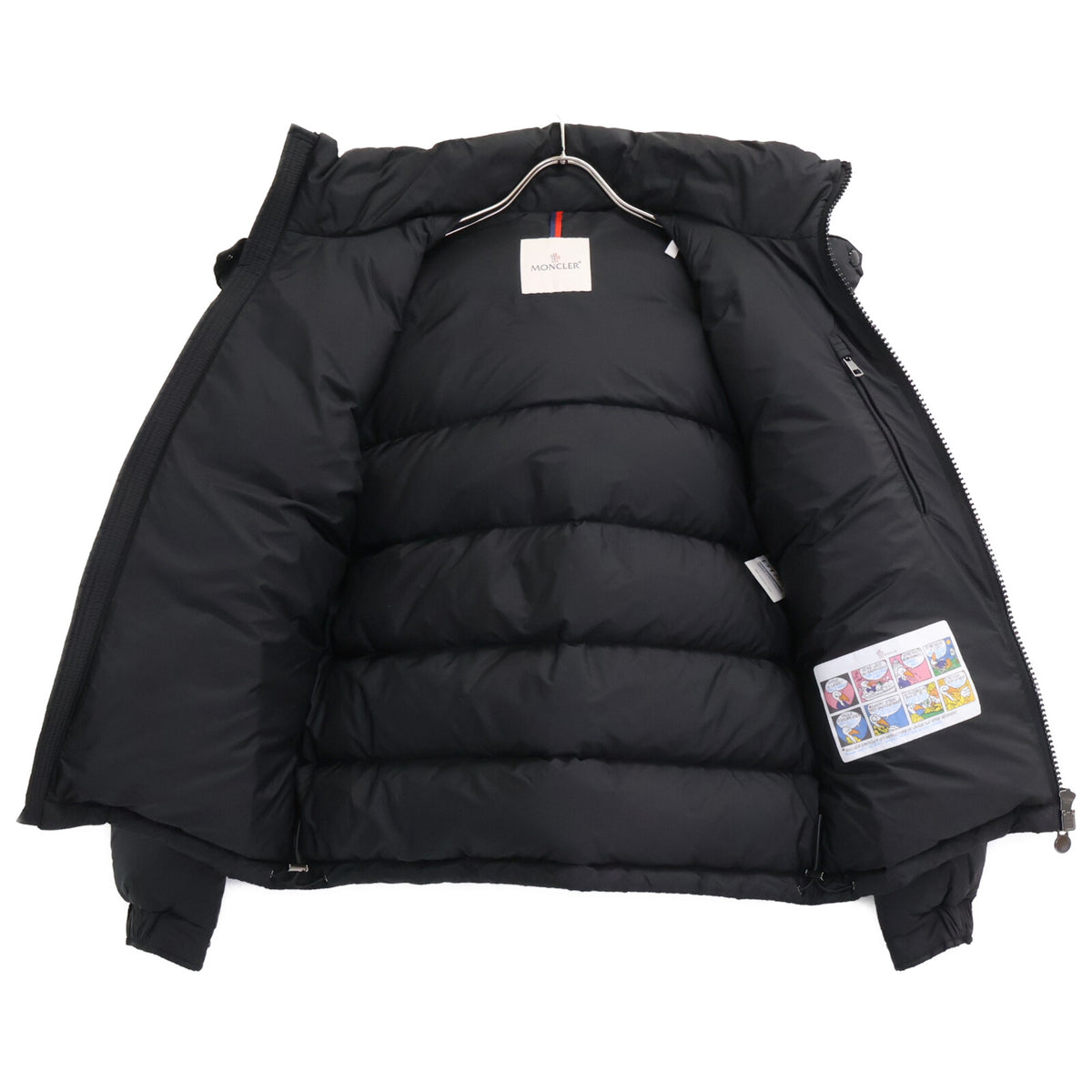 MONCLER MAYAF 23' Removable Hood/Fur Jacket Black Size 2