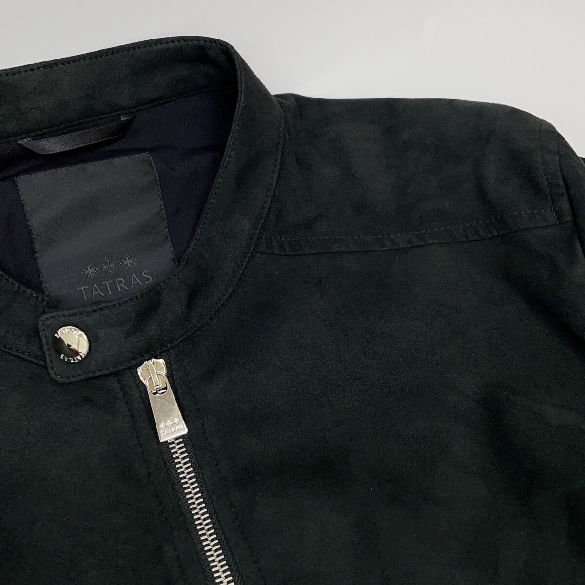 TATRAS TORMO Eco Suede Stand Collar Rider Jacket Size 3