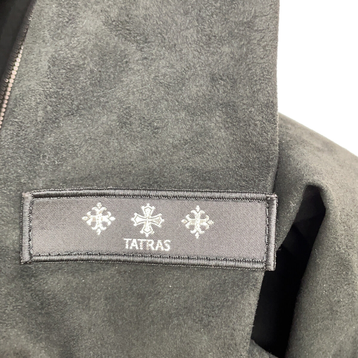 TATRAS TORMO Eco Suede Stand Collar Rider Jacket Size 3