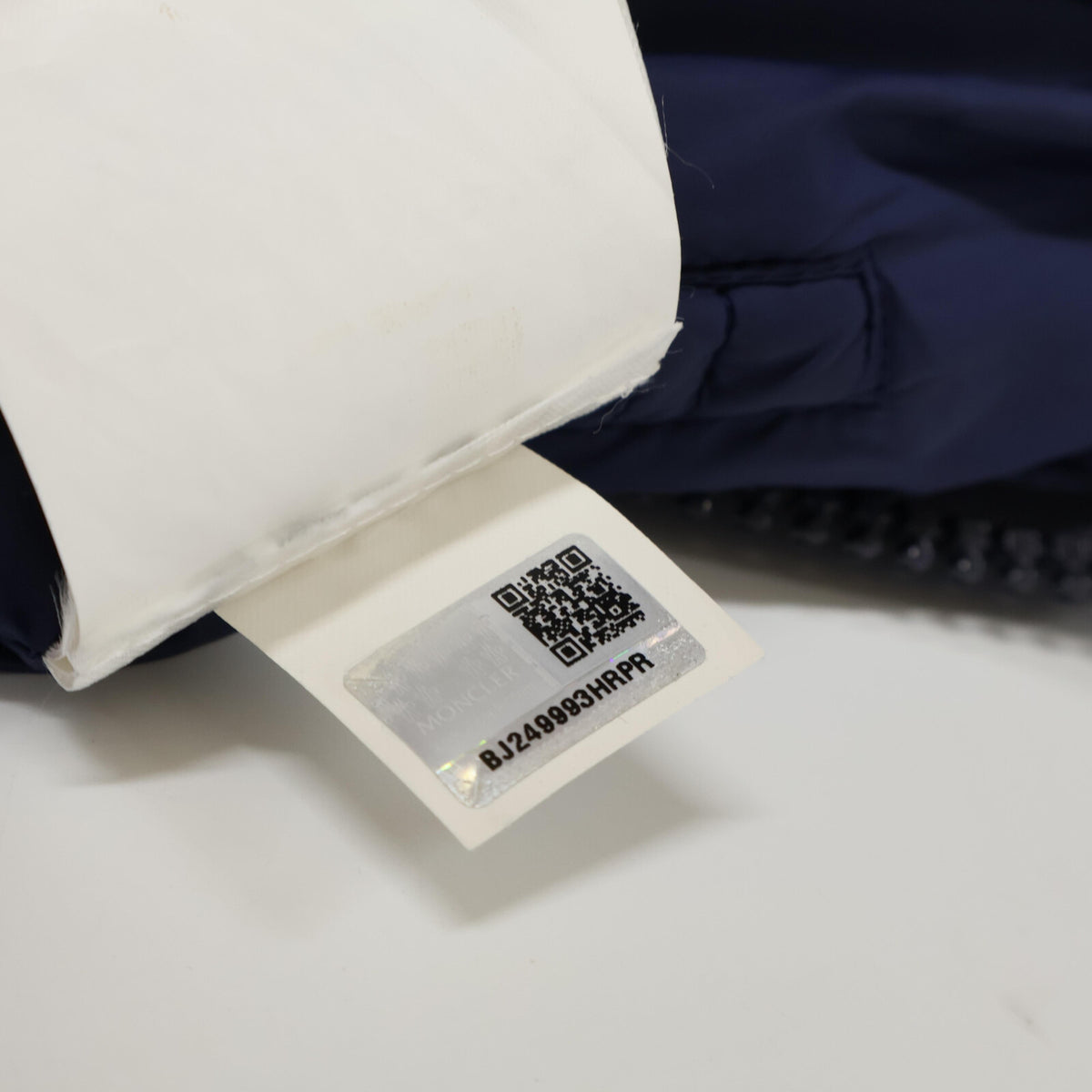 MONCLER MONTGENEVRE Wool Down Jacket Navy Size 0