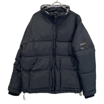 RVCA Black Polyester Puffer Jacket Size S