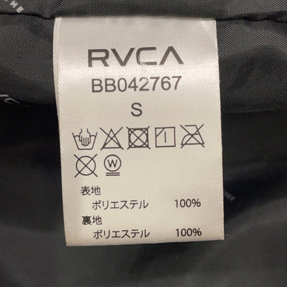 RVCA Black Polyester Puffer Jacket Size S
