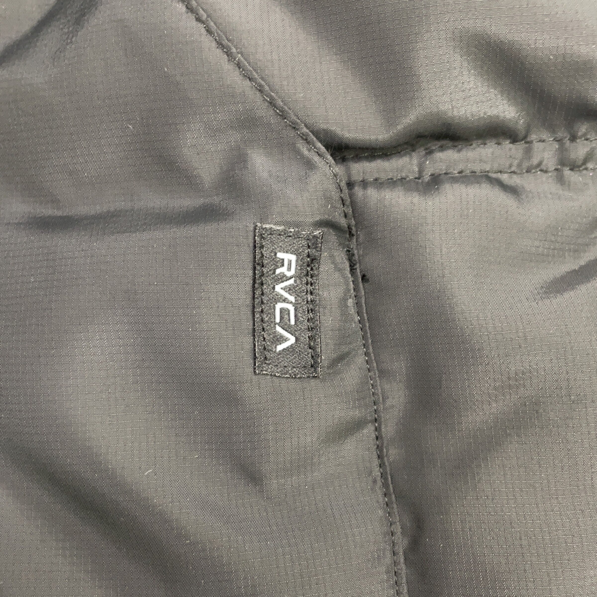 RVCA Black Polyester Puffer Jacket Size S