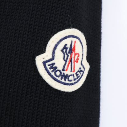 MONCLER 2025 TRICOT CARDIGAN Knit/Down Jacket Black Size M
