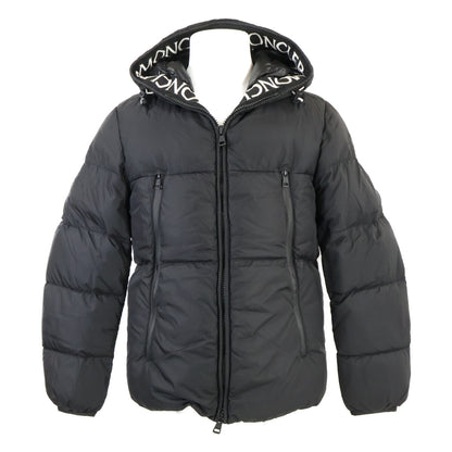 MONCLER MONTCLA Hooded Down Jacket Black Size 1