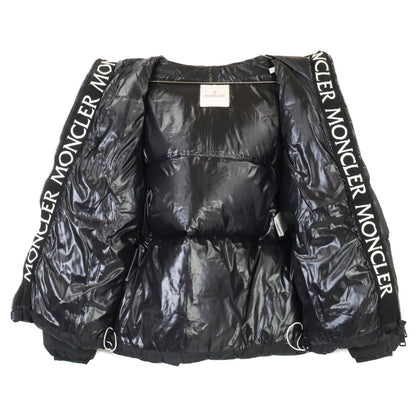 MONCLER MONTCLA Hooded Down Jacket Black Size 1