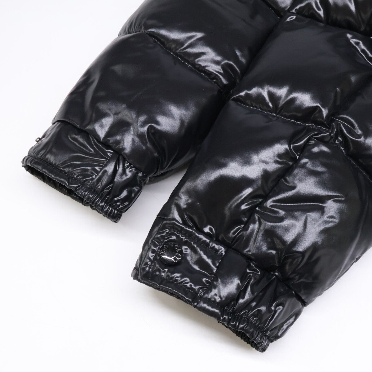 MONCLER Maya Nylon Down Jacket Black Size 1