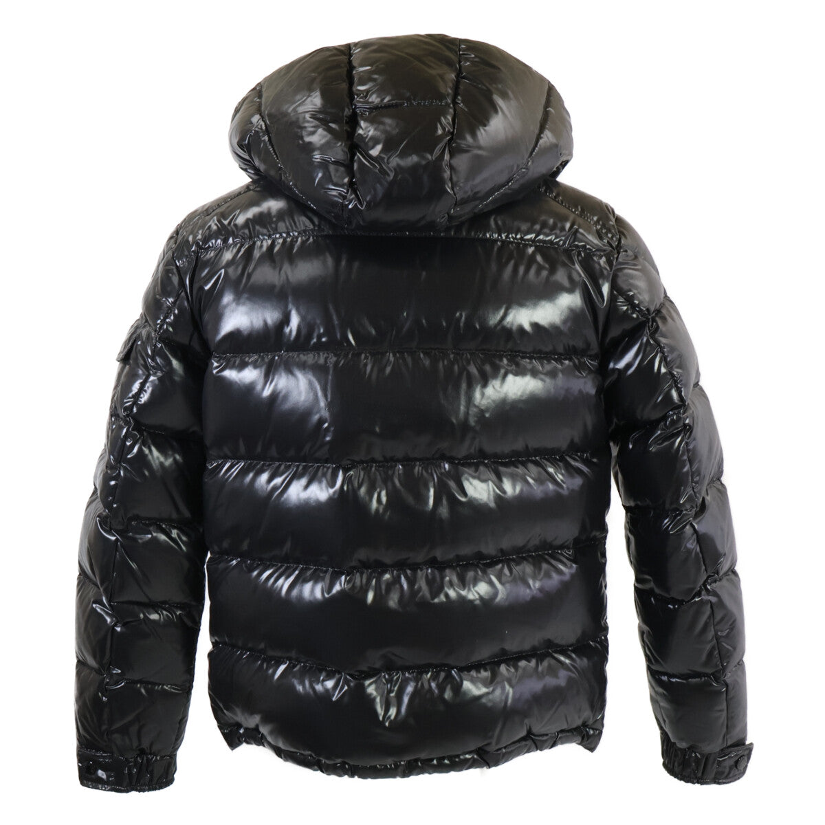 MONCLER Maya Nylon Down Jacket Black Size 1