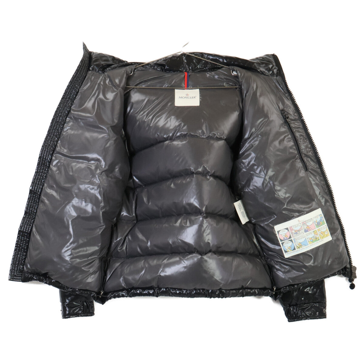 MONCLER Maya Nylon Down Jacket Black Size 1