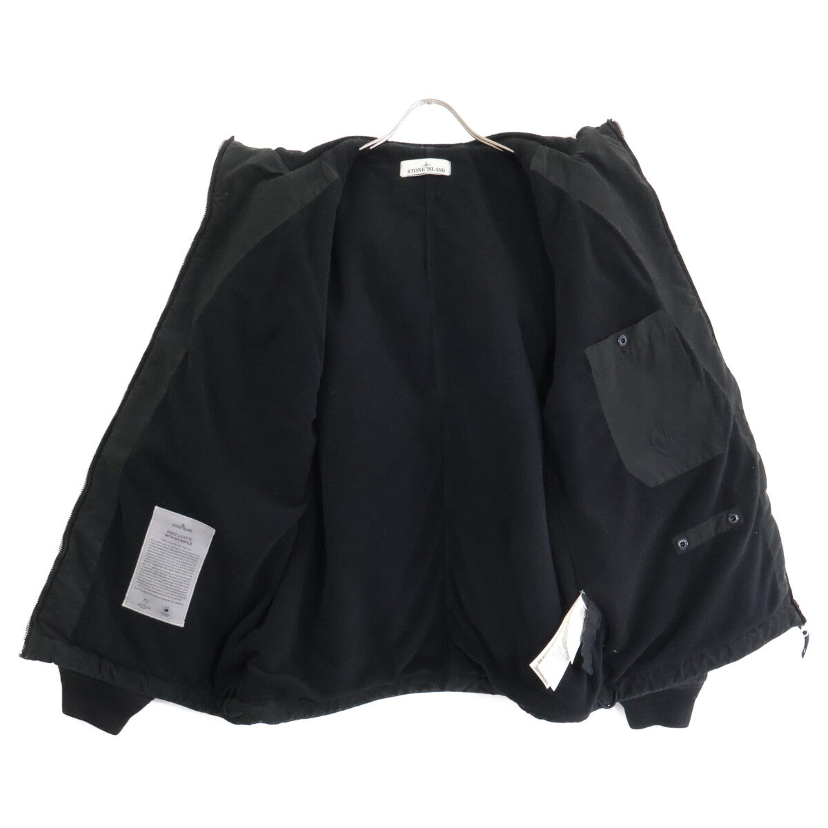 STONE ISLAND 791541631 Short Parka Jacket Black Size L