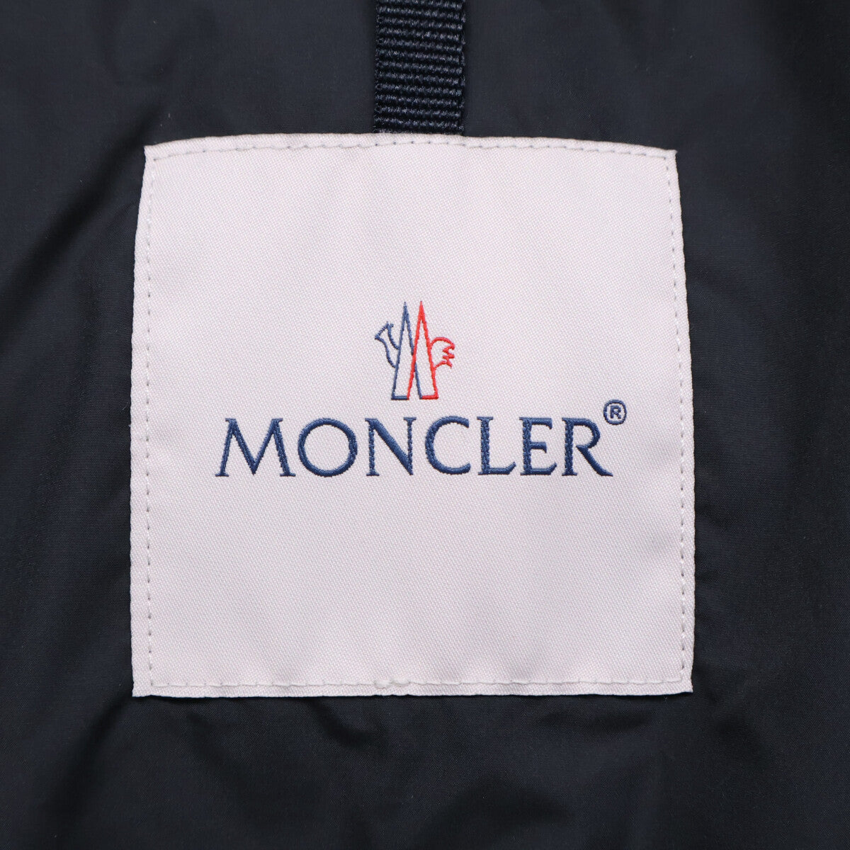MONCLER CHEVREUSE Fur Hooded Down Jacket Black Size 1
