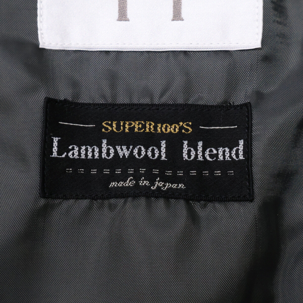 MELROSE Gray Lamb Wool Blend Stand Collar Coat Size 5