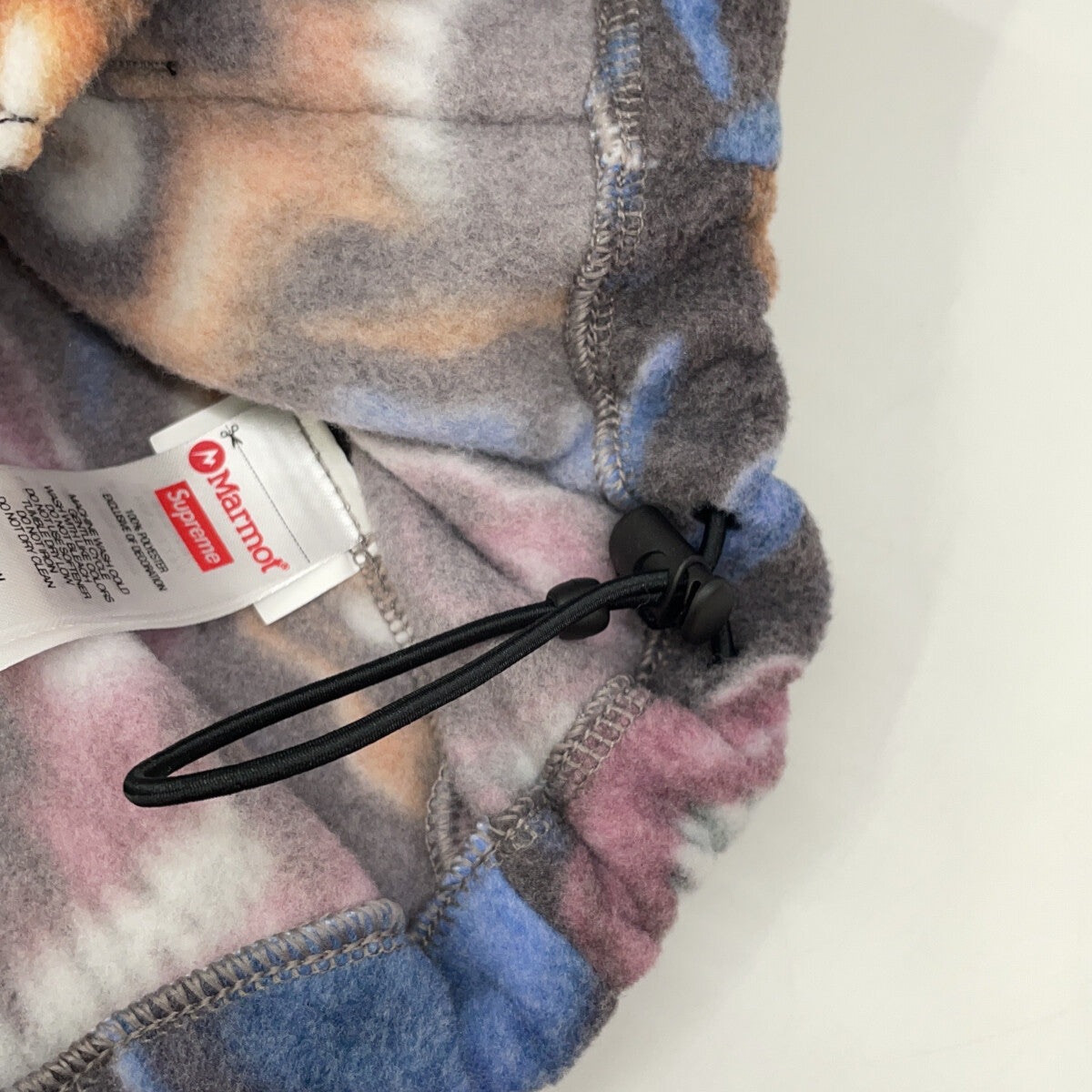 Supreme x Marmot AW25 Multicolor Fleece Jacket Size S