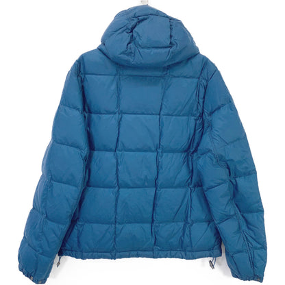 BURBERRY BRIT Blue Horse Embroidered Down Jacket Size L