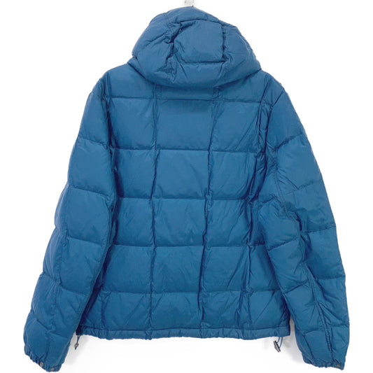 BURBERRY BRIT Blue Horse Embroidered Down Jacket Size L