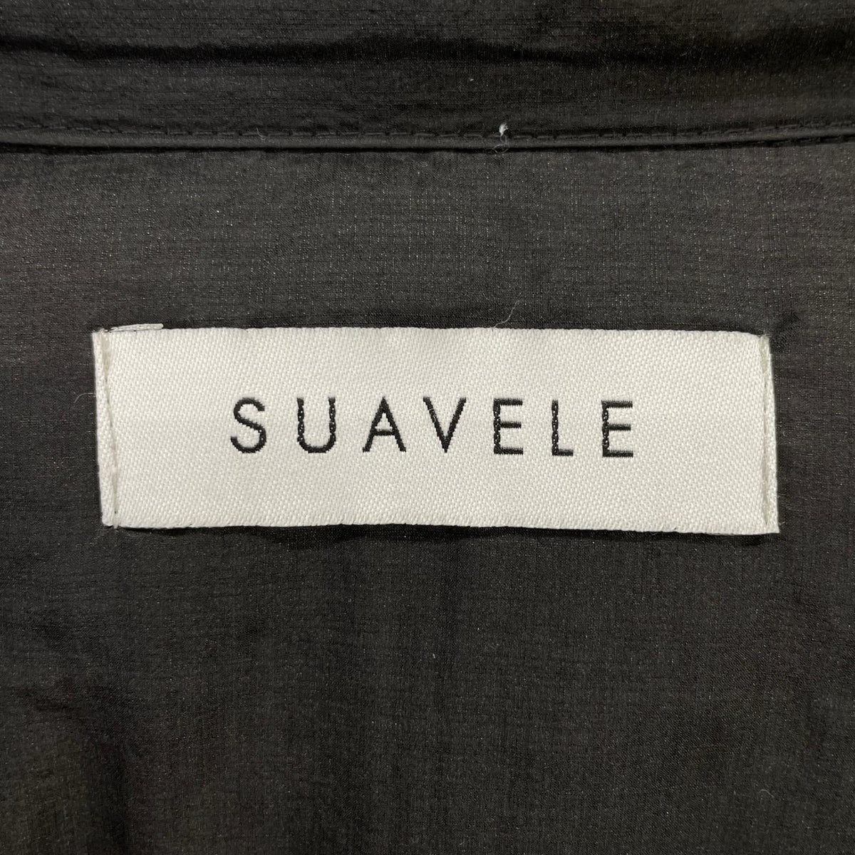 SUAVELE Black Zero-Gravity Nylon Down Jacket Size 2