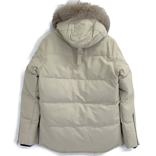MOOSE KNUCKLES '21AU 3Q Hooded Down Jacket Beige Size M/M