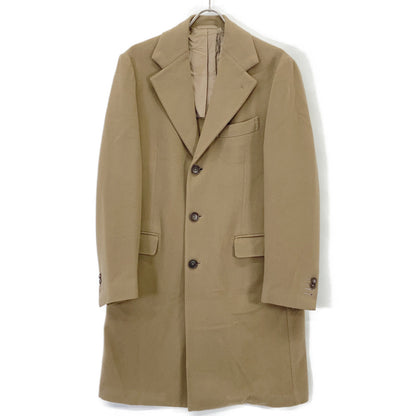 De Petrillo Filomarino Wool Cashmere Coat Brown Size 46