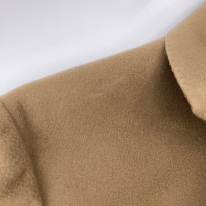 De Petrillo Filomarino Wool Cashmere Coat Brown Size 46