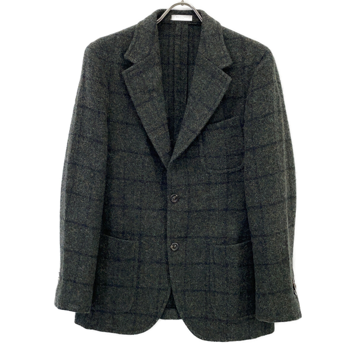 BOGLIOLI G1402E Khaki Grey Wool 2B K Jacket Size 44