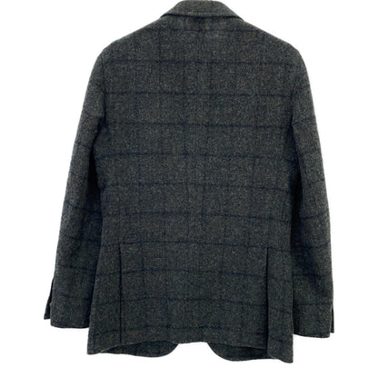 BOGLIOLI G1402E Khaki Grey Wool 2B K Jacket Size 44
