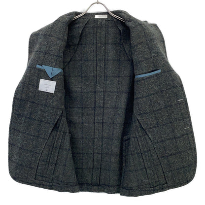 BOGLIOLI G1402E Khaki Grey Wool 2B K Jacket Size 44