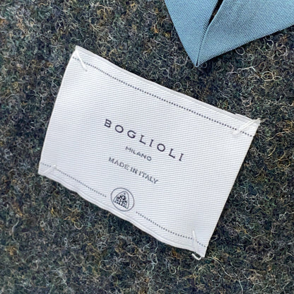 BOGLIOLI G1402E Khaki Grey Wool 2B K Jacket Size 44